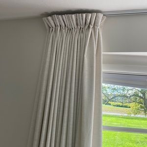 Two Pages Linen Curtains